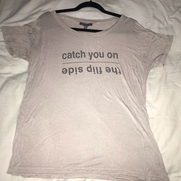American Eagle Outfitters Tops - American Eagle Catch You on the Flip Side T-Shirt